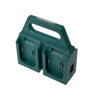 MAKITA สถานีชาร์จอย่างรวดเร็ว ฟังก์ชั่นคู่ชั้นวางมือจับแบบพกพาสําหรับ ดู 18โวลต์ ที่เก็บแบตเตอรี่และแท่นชาร์จ