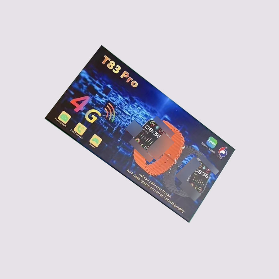 T83Pro智能手表插卡4G蜂窝电话手环益智小游戏华强北S9 Ultra 2