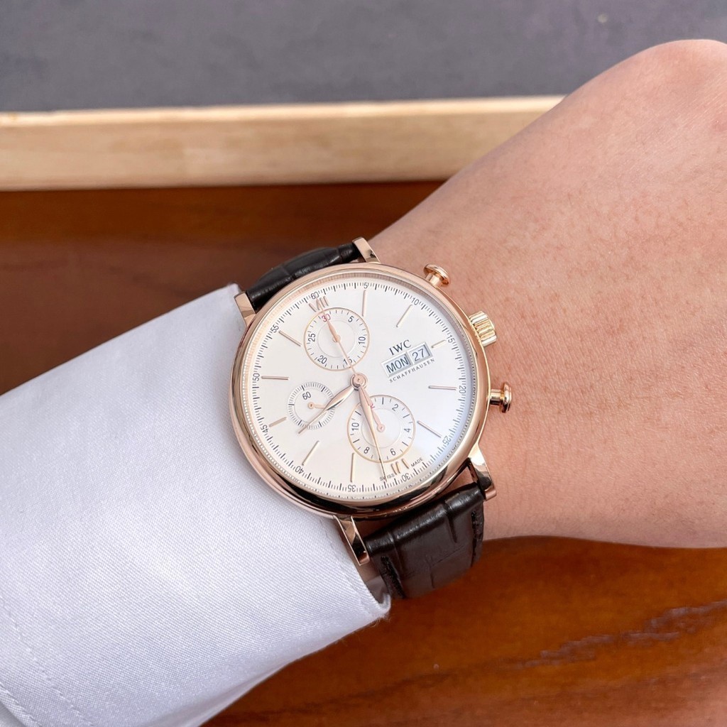 นาฬิกาข้อมือ Mechanical IWC อัตโนมัติ IWC IWC IWC นาฬิกาชาย391020