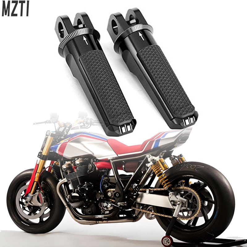 Gรถจักรยานยนต์หมุดเท้าด้านหน้าสําหรับ Honda CB600F Hornet CB650R CB1000R CBF600 CBF1000 CBR650F CBR6