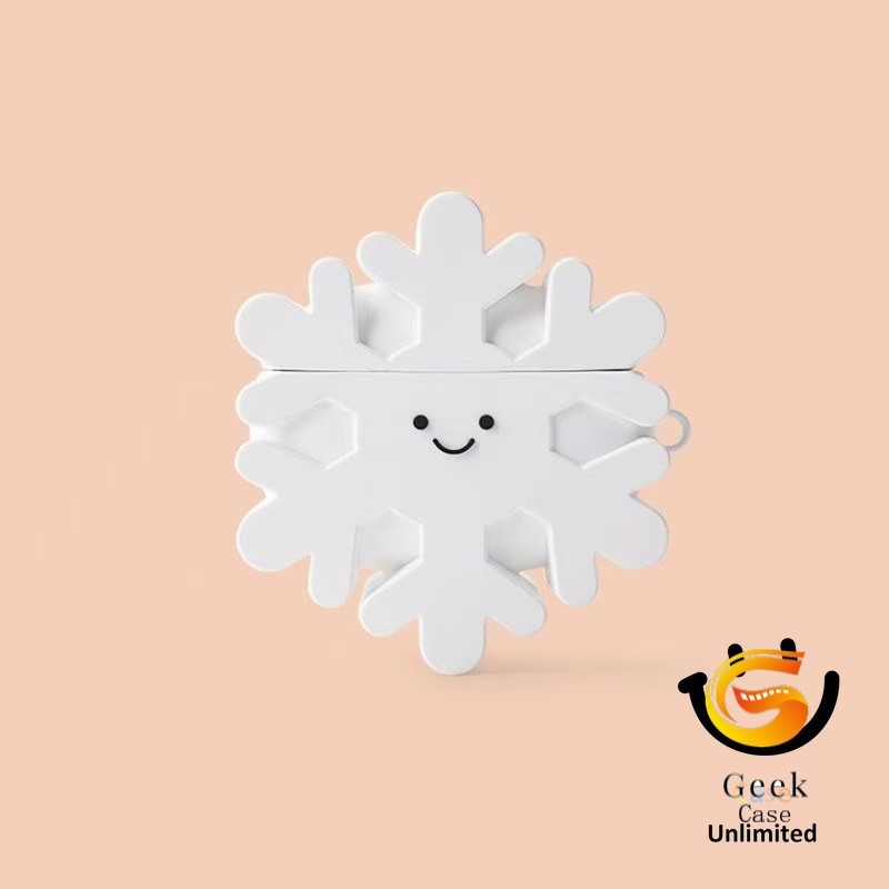 Geek สําหรับ HOCO EW84 EW74 เคสหูฟังสร้างสรรค์เกล็ดหิมะน่ารัก