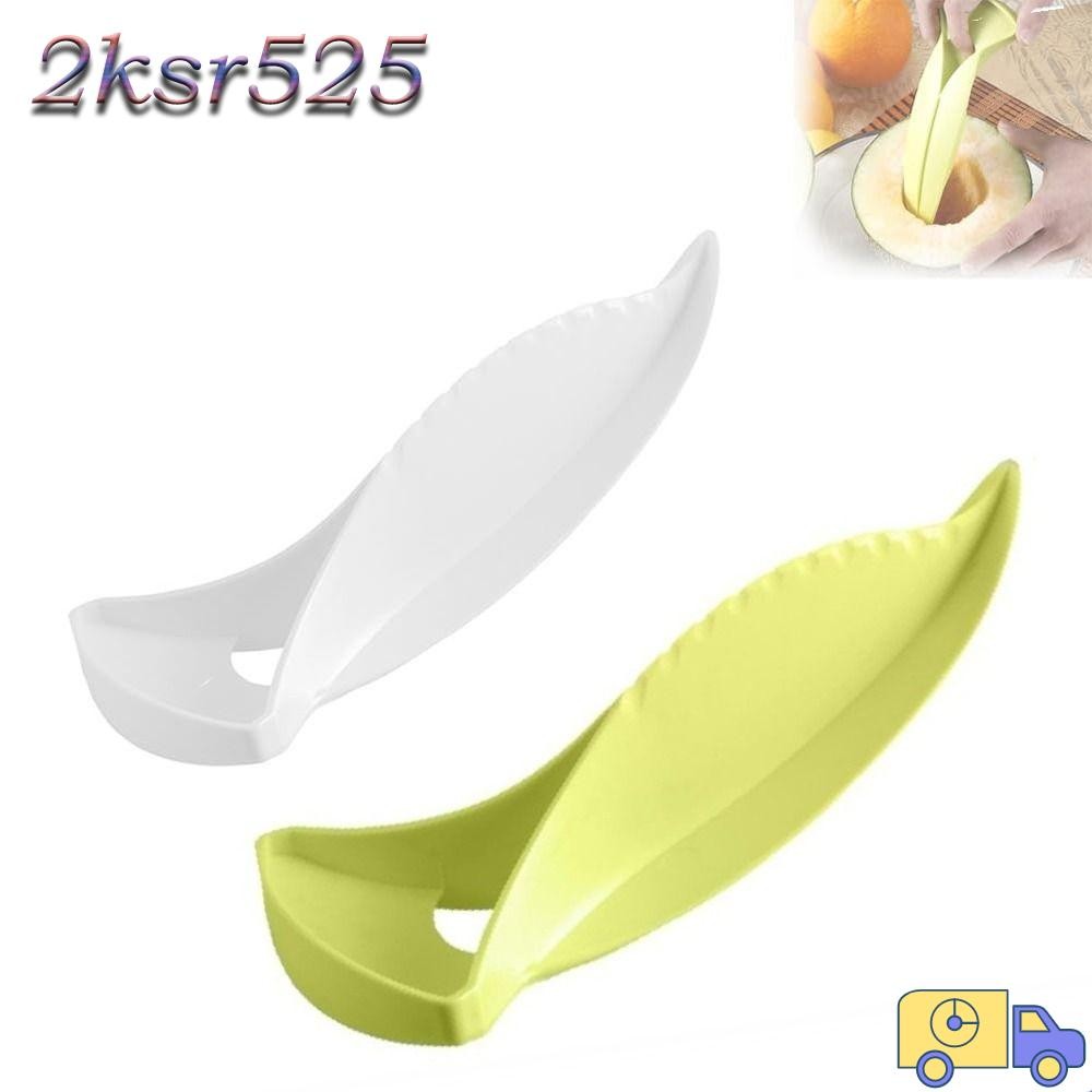 2KSR525 Melon ตัดเครื่องมือ, Easy Grip Handle Separator Quick Cube Cutter สําหรับ Honeydew, Ergonomi