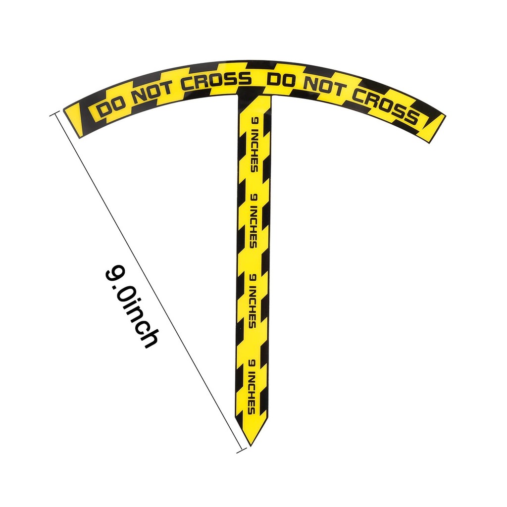 Jucoci ไม้บรรทัด 9 นิ้ว เข้ากันได้กับ Wargames WH40K (ไม่รวมมินิ) GZEJ