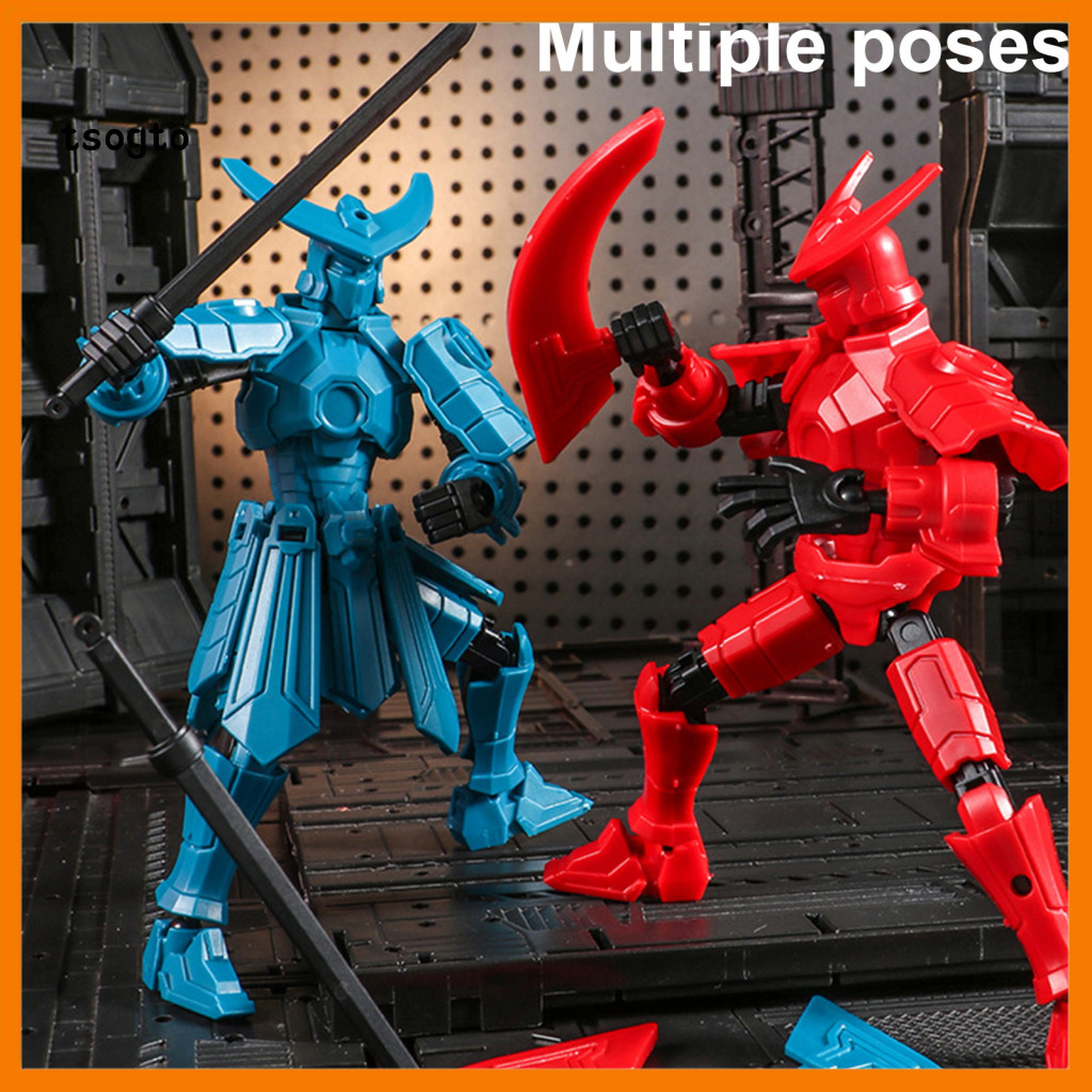 [TS] Dummy Action Figure 3dพิมพ์Action Figure Articulatedหุ่นยนต์Action Figureกับข้อต่อที่สามารถเคลื