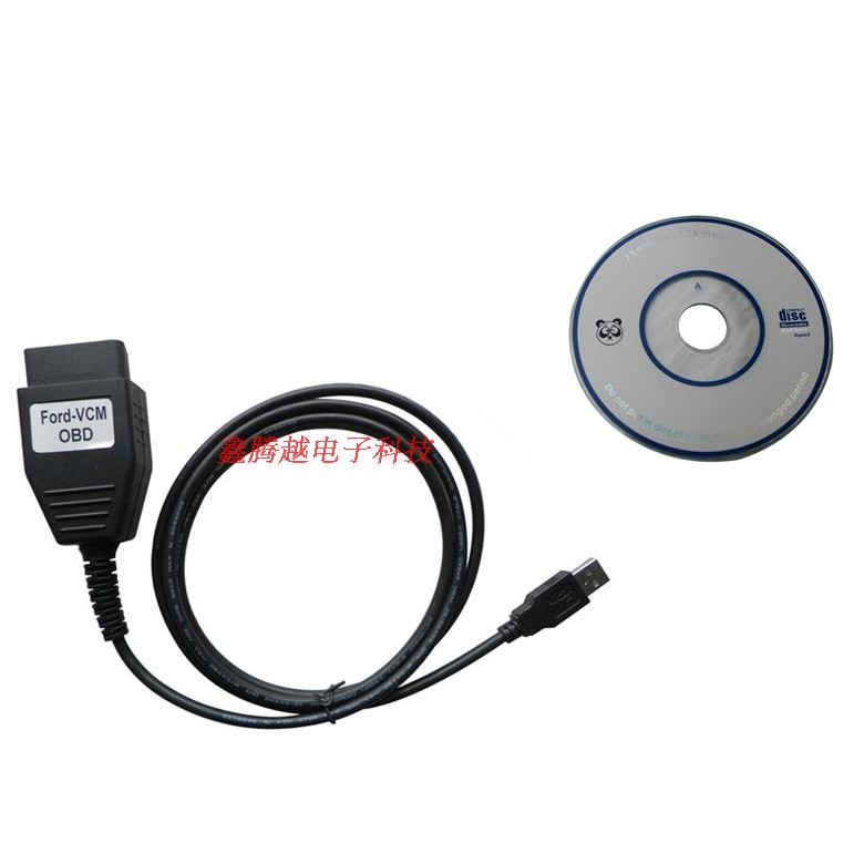 สายตรวจจับ Ford FORD FORD VCM OBD SCANNER สายวินิจฉัยรถยนต์