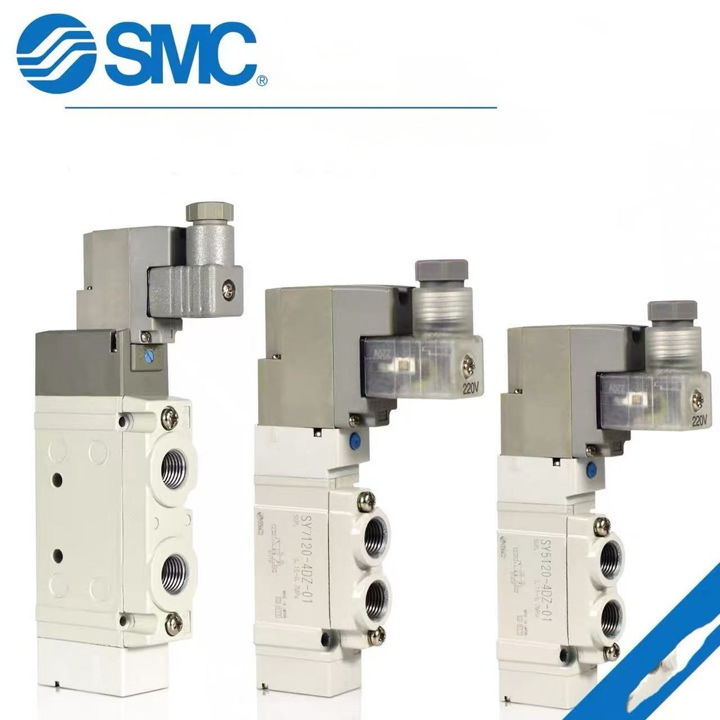 SMC โซลินอยด์วาล์ว SY7120 7220-5DZ DD DZD-02 C8 10