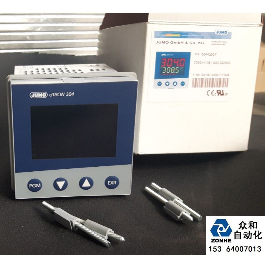 智能调节器JUMO dTRON 304 plast 703048/281–140–23/000,061
