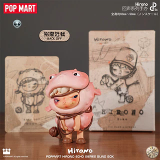 POPMART Hirono Echo Series ฟิกเกอร์ของเล่น Mystery Box Gift