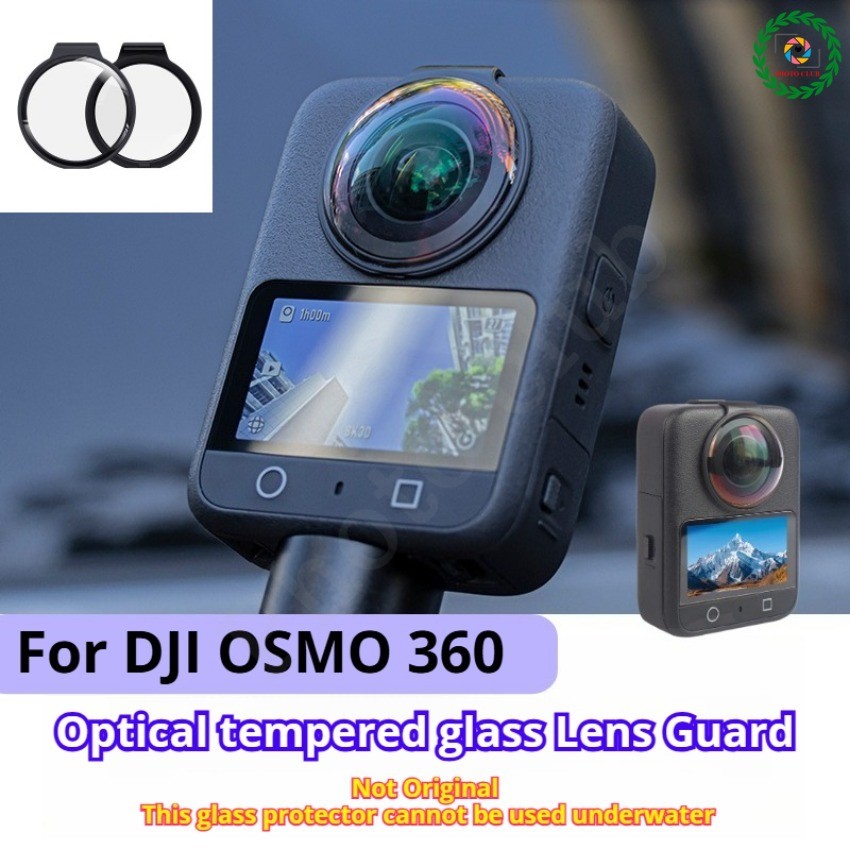 สําหรับ DJI OSMO 360 เลนส์ยามกระจกนิรภัย DJl 0SM0 360 Anti-Scratch เลนส์อุปกรณ์เสริม