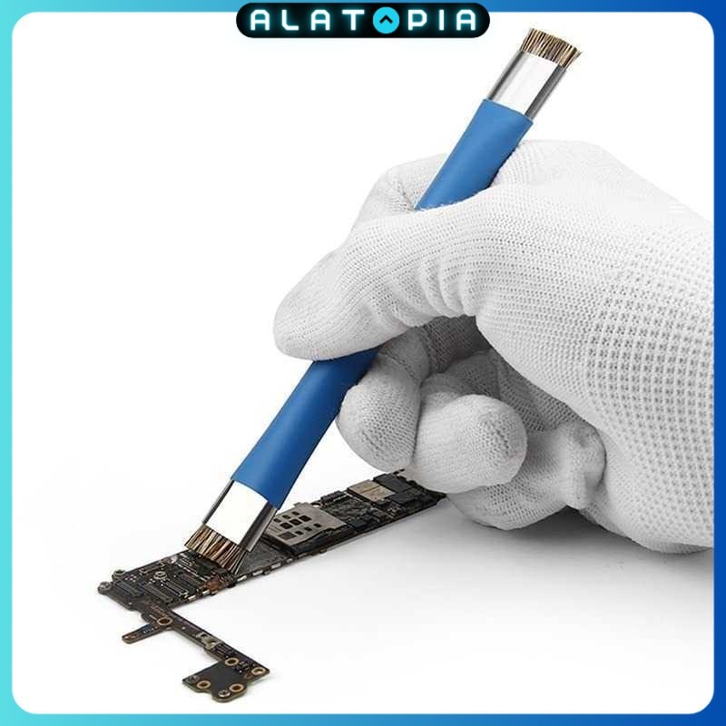 แปรงป้องกันไฟฟ้าสถิต PCB Board Cleaner Double Head - SS-022B