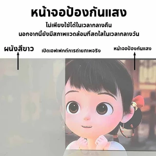จอโปรเจคเตอร์ 84/100/120 นิ้ว จอรับภาพ 4K รองรับการฉายภาพ 3D แขวนผนัง เหมาะสําหรับใช้ ในบ้าน
