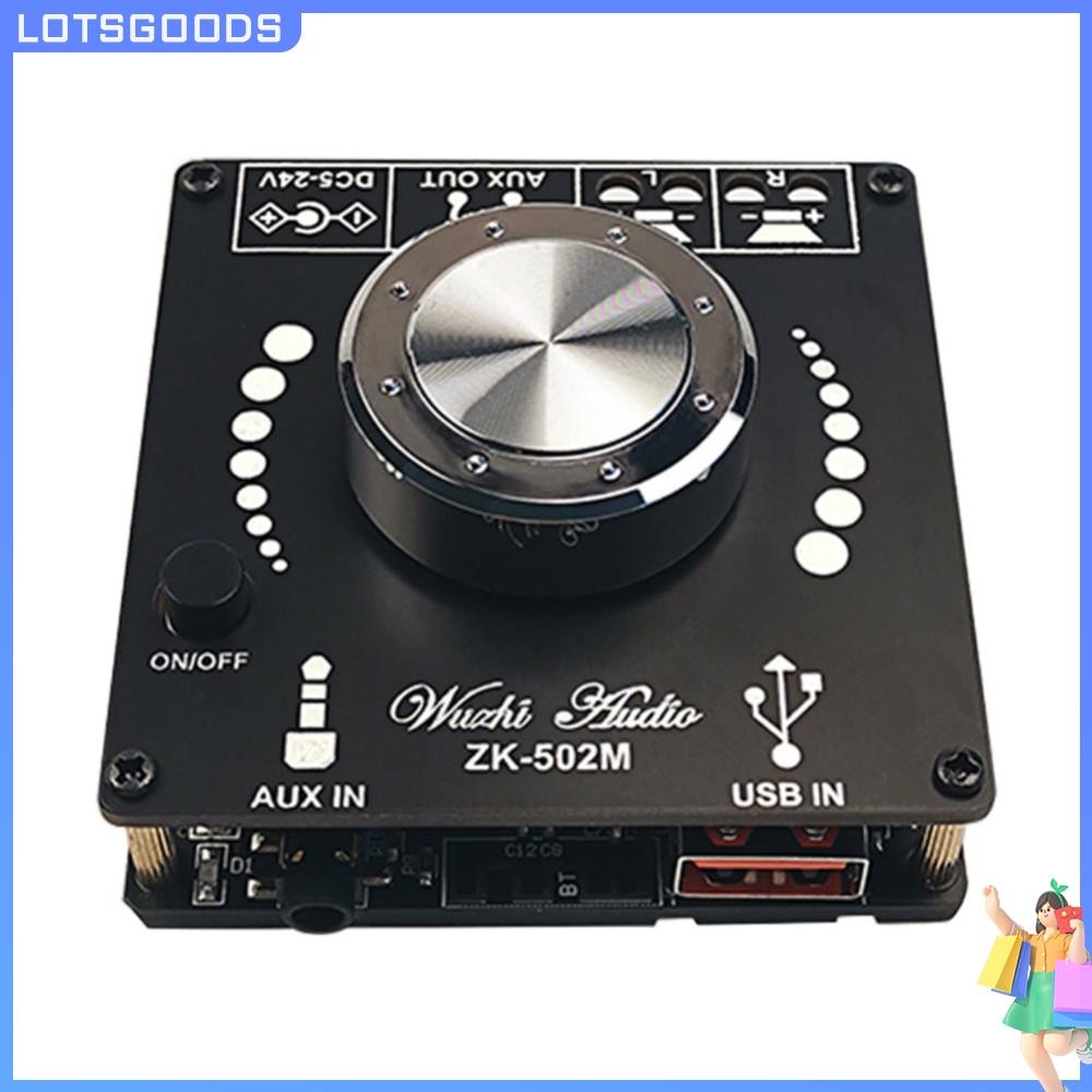 [จัดส่งในพื้นที่] ZK-502M โมดูลรับสัญญาณเสียง Bluetooth ขนาดเล็กที่รองรับ 5.0 สําหรับโฮมเธียเตอร์ AU