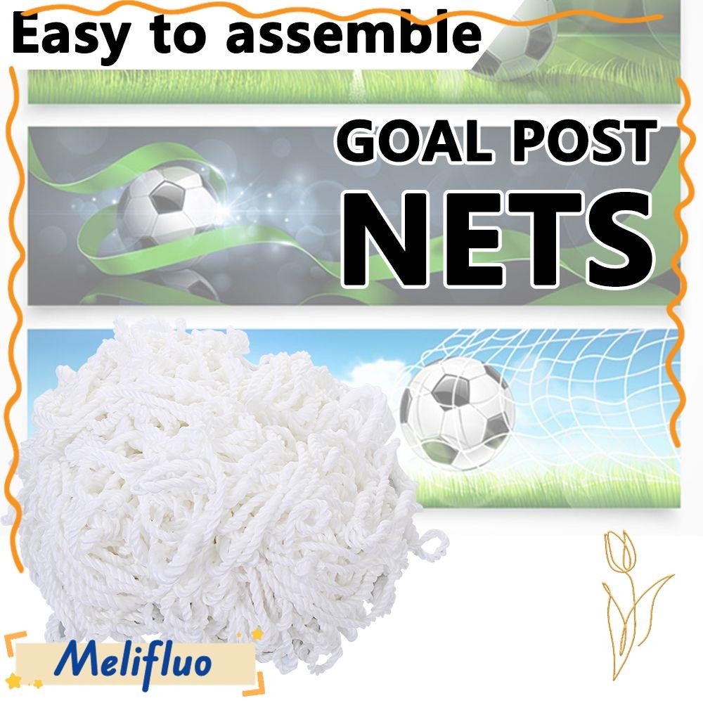 MELIFLUO Goal Post Nets ผู้ใหญ่สานเด็กฟุตบอลการฝึกอบรม
