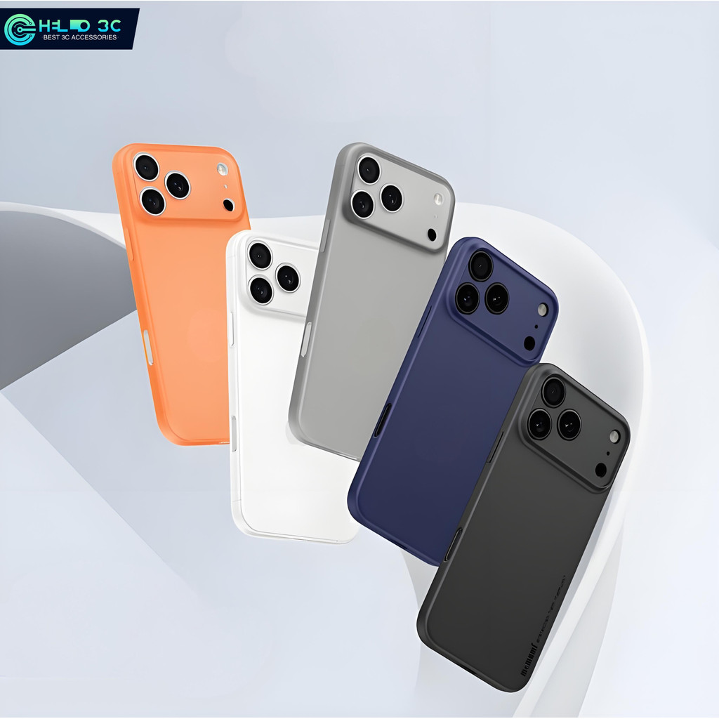 Memumi เคสแม่เหล็กบางเฉียบสําหรับ for iPhone 17 pro max เคลือบด้านละเอียดอ่อนสําหรับปลอก iPhone 17