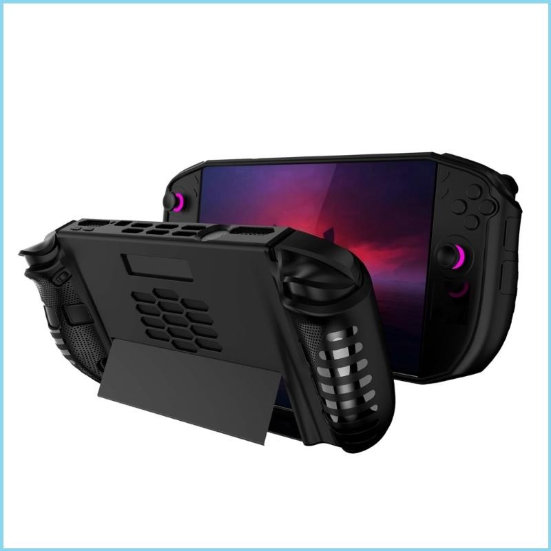 EZR เคสป้องกันสําหรับ Legion GO 2 Gaming Handheld กันกระแทกพร้อมการกระจายความร้อนระบายอากาศ Ergonomic Grip De