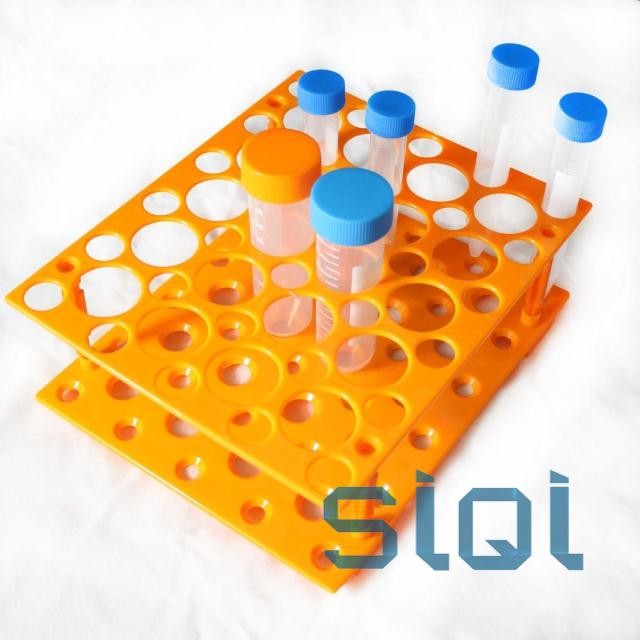 Double Layer Multifunctional Centrifuge Tube Rack พลาสติก Centrifuge Tube Test Tube Rack สามารถถือ 1