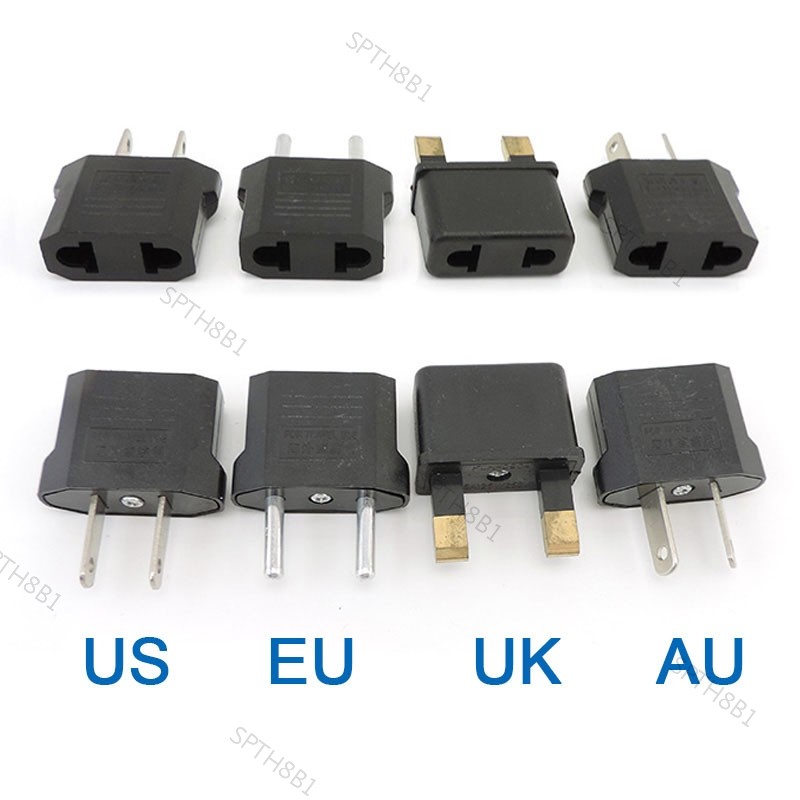 AC EU KR AU UK To EU US KR AU UK wall Travel power Adapter converter ปลั๊กไฟฟ้าซ็อกเก็ต Outlet TH8B1
