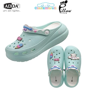 ADDA 5PF01-W7 รองเท้าแตะหัวโต ADDA x Cinnamoroll ลิขสิทธิ์แท้ ใส่ได้ทั้งคุณแม่คุณลูก นุ่ม เบา