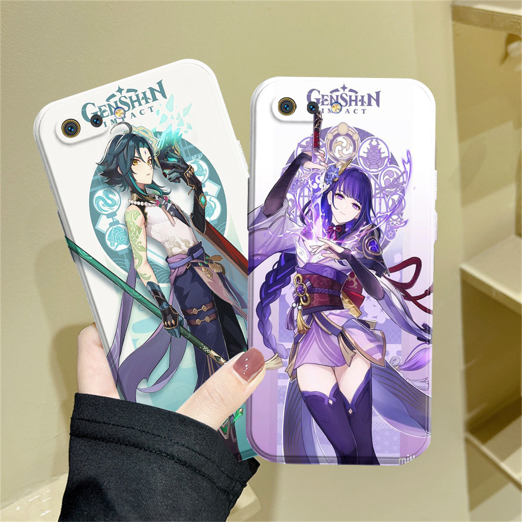 OPPO A1K/C2/C1/A3S/A5 Softcase - Silicone - 4nime Motif - Bumper - Protector - Custom Casing