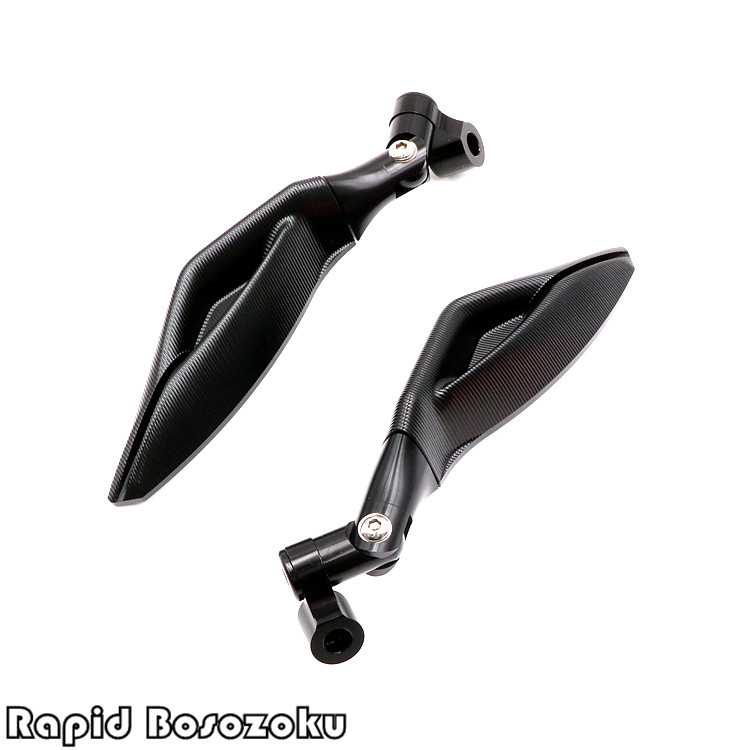 รถจักรยานยนต์ Huanglong 600 Chase 600 สะท้อนแสงสั้น Kawasaki Z1000 Z900 ดัดแปลงอุปกรณ์เสริมกระจกมองห