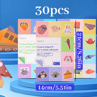 Geetoy ชุด Origami 30 ชิ้นของเล่นสร้างสรรค์พัฒนาสมองของเล่นเพื่อการศึกษาสําหรับเด็ก