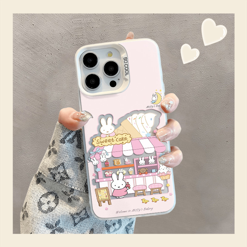 Miffy สําหรับOppo A58 A11X A5 A2 A55 A53S A57 A16 ค้นหากรณีX5 X6 X7 X8 PRO V23 11 10 PRO RENO 14 13 12 11 10 9 8T 7 6 5Z Pro Shoc 7Z 7Z Proกล้อง