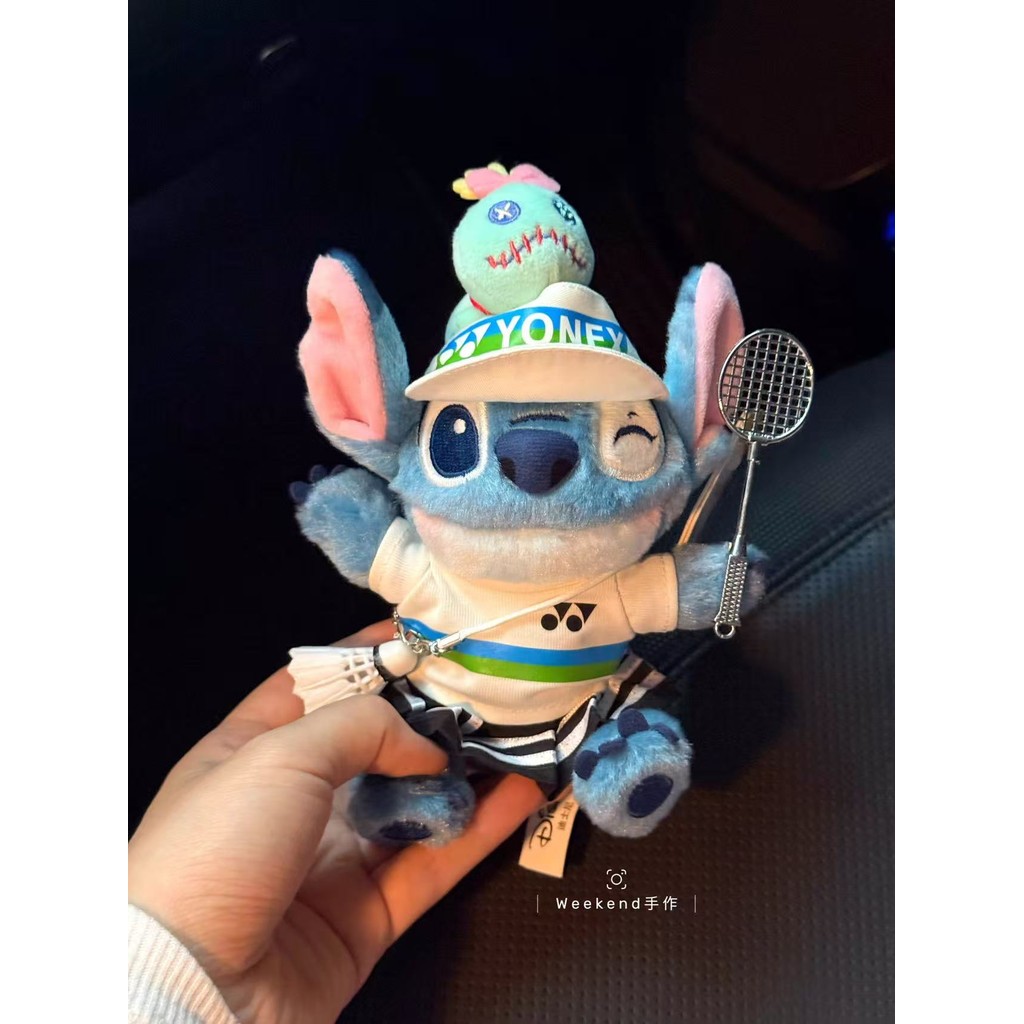 [อาเรีย] แบดมินตันเย็บร้อยการ์ตูน ตุ๊กตาและกระเป๋าแขวน เครื่องประดับรถ ของขวัญวันเกิด
