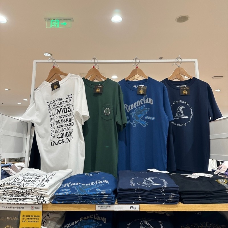 เสื้อยืดแขนสั้น พิมพ์ลายHarry Potter สำหรับผู้ชาย