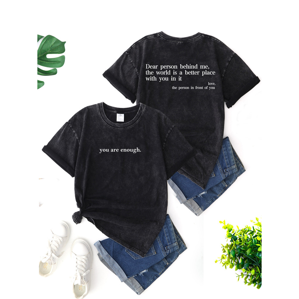 洗เทรนด์2025ยุโรปและอเมริกาและกํามะถัน2025 NEWfashion 印花American字母เสื้อยืดnew23夏季 ZI2W