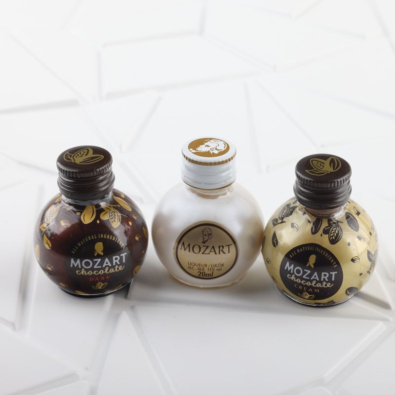 Mozart ช็อกโกแลตครีม Mozart Mozart Mozart 20ml มินิไวน์#8188