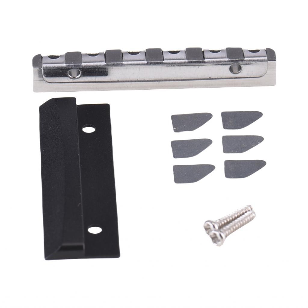 Effectmusic-th Guitar Roller Nut Stainless Steel Head Pillow Electric HSS Pickup String ที่เหลือสำหร