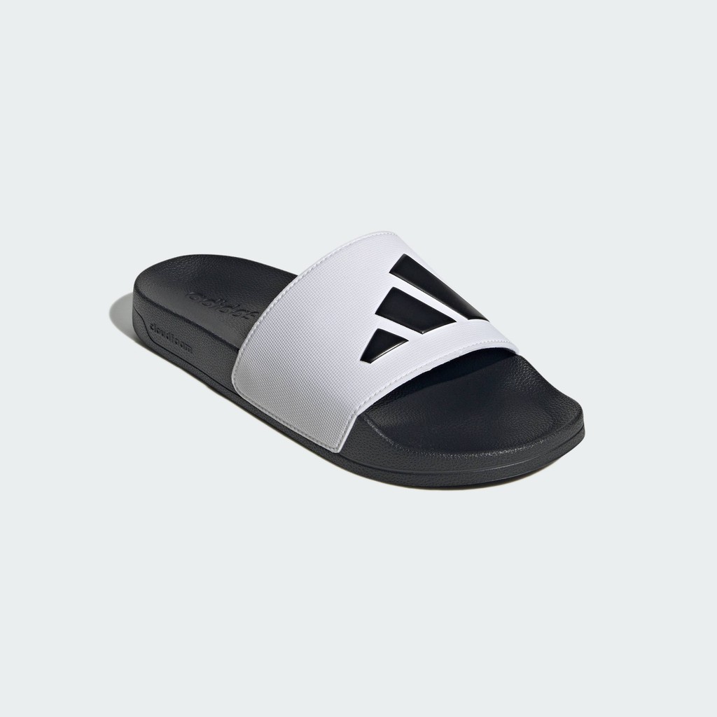 adidas Lifestyle Adilette Shower Slides Unisex White JR0672 - รูปที่ 3