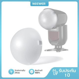 NEEWER M12 Magnetic Dome Diffuser สําหรับ Z2/Z1 หัวกลม Speed…