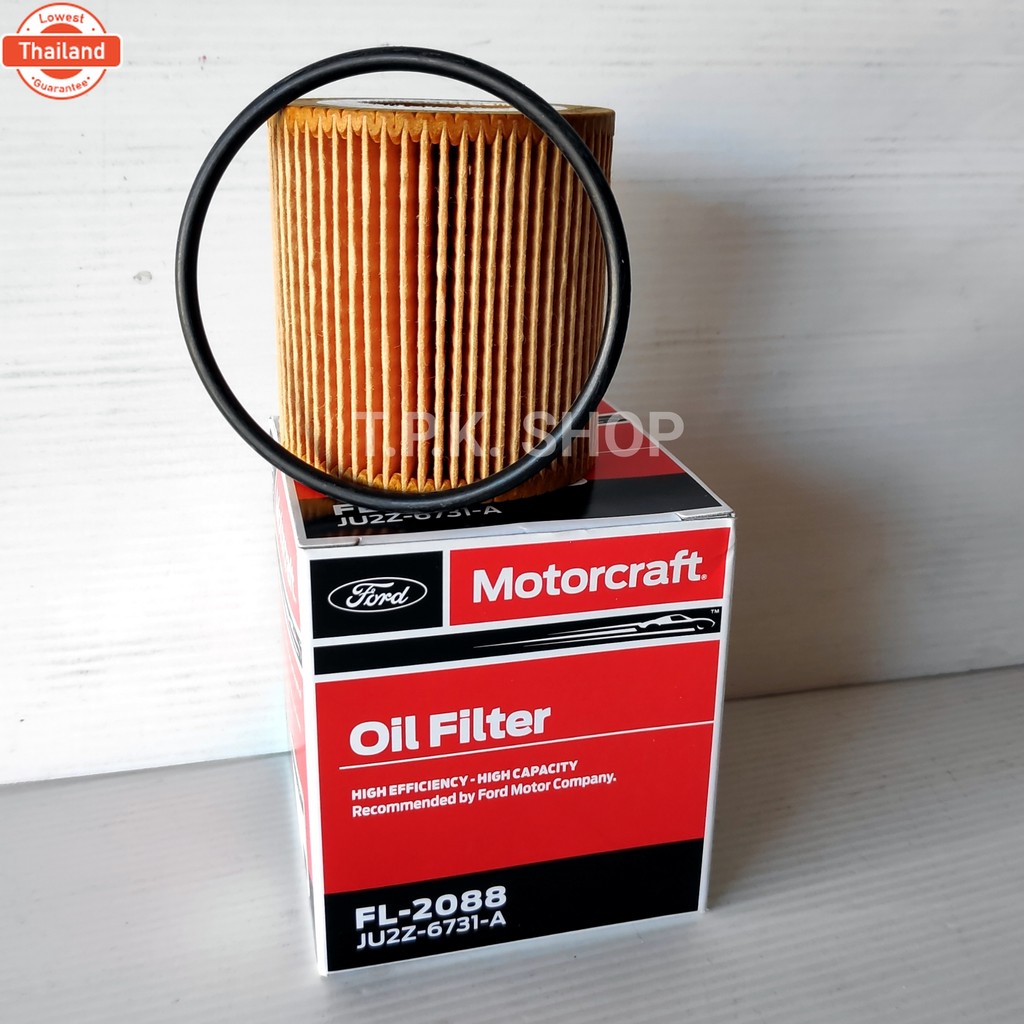 กรองน้ำมันเครื่อง ฟอร์ด เรนเจอร์ 2.2 , 3.2 & มาสด้าีที 50 โปร 2.2 , 2.3 แท้ Ford Motorcraft JU2Z-673