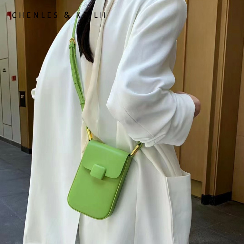 CHENLES & KEILH Niche Design High-Endของแท้หนังกระเป๋าโทรศัพท์มือถือฤดูร้อนMiniกระเป๋าใบเล็กCross-Bo