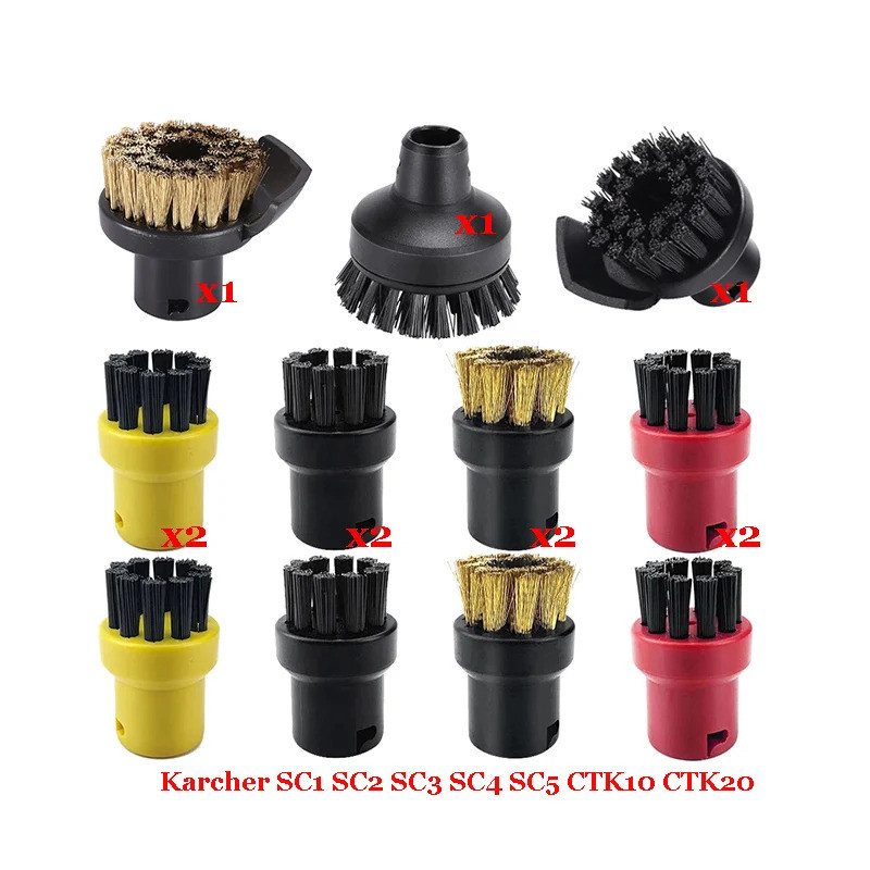 สําหรับ Karcher เครื่องดูดฝุ่นไอน้ํา SC1 SC2 SC3 SC4 SC5 SC7 CTK10 CTK20 อะไหล่หัวแปรงที่มีประสิทธิภ