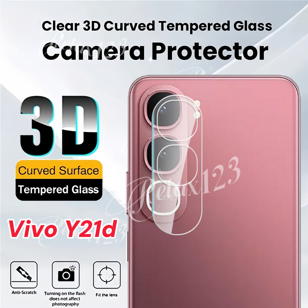 สําหรับVivo Y21d 5G VIVO Y21D VivoY21d Vivo y21d Y 21 d Y21d 21Y 4G 5G 2025 HD Clearกลับกล้องเลนส์ป้