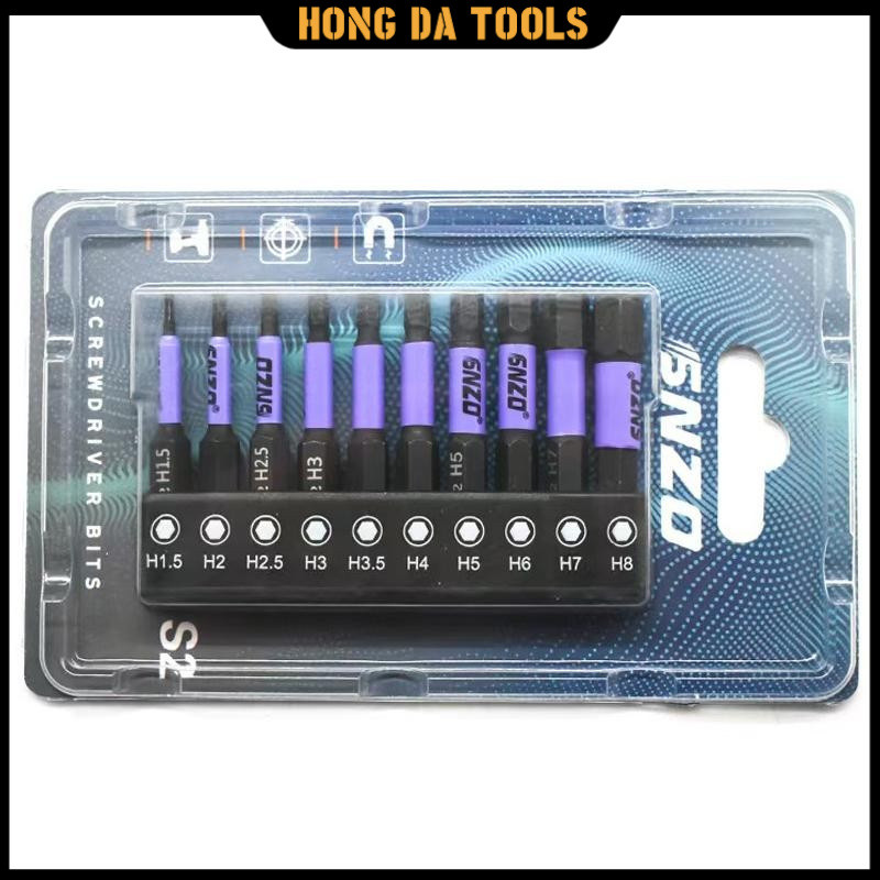 ชุดไขควงประแจไฟฟ้าแม่เหล็กกันลื่น S2 Hex Shank Bit