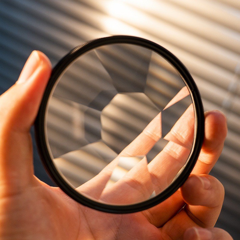 ผู้ผลิต Greener Special Effect เลนส์แปดเหลี่ยมแยก-Vision Mirror Blurred Prospect Film อุปกรณ์โทรทัศน