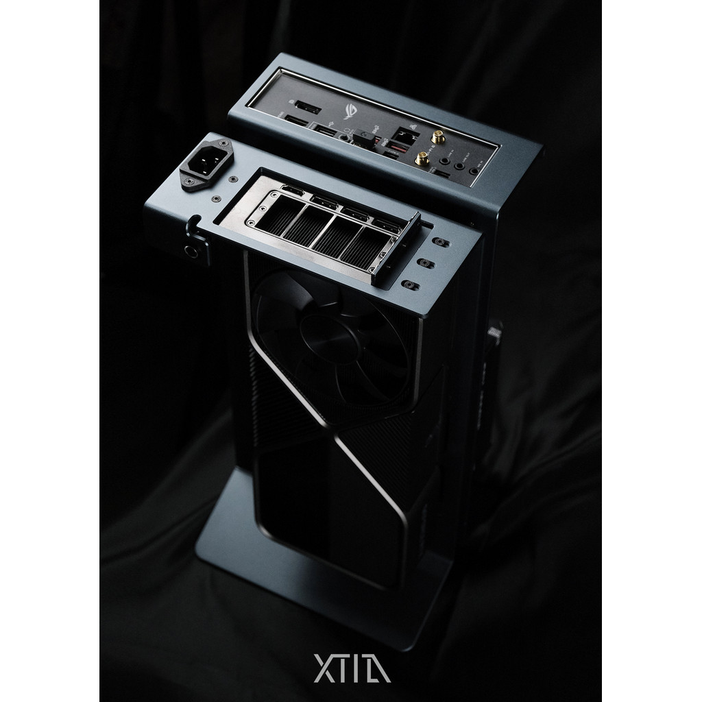 [Xproto-L] XTIA เปิด A4ITX ATX Power แบบพกพาอลูมิเนียมทั้งหมดแนวตั้งแชสซีแร็ค XPL