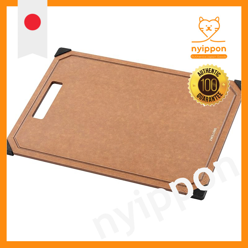 ZWILLING Wood Fiber Cutting Board – Available in Brown and Black Sizes S, M, L, O, XO – Scratch Resistant and Dishwasher Safe