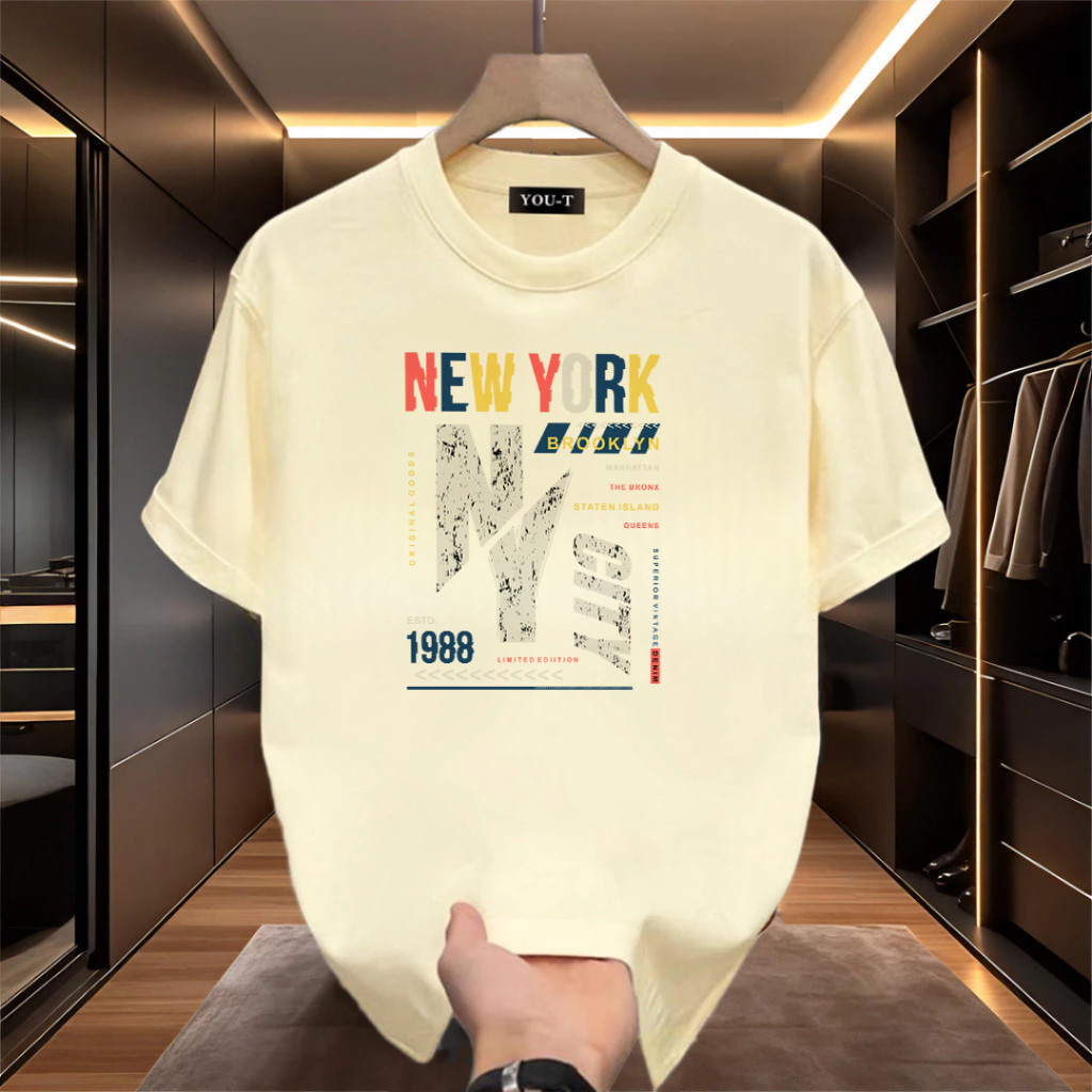 K-REA TEE  เสื้อยืดพิมพ์ลาย สไตล์เกาหลี ผ้ายืดหยุ่นและสบายสุดๆ ใส่ได้ทุกฤดูกาล ส่งไว สินค้าพร้อมจัดส่ง B0001 - รูปที่ 2