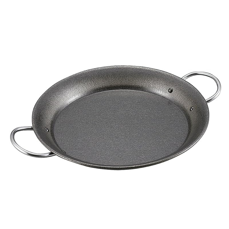 Captain Stag Glamping Kitchen Supplies Frying Pan Paella Pan Fiber Line