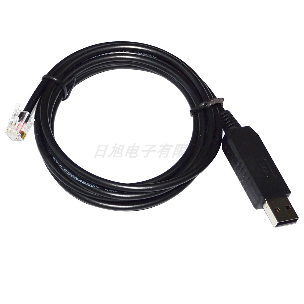 FTDI USB to RJ9 RJ11 สําหรับ DJ Top Strong PS1 OS2 Serial Port การสื่อสารสายข้อมูลสายเคเบิล