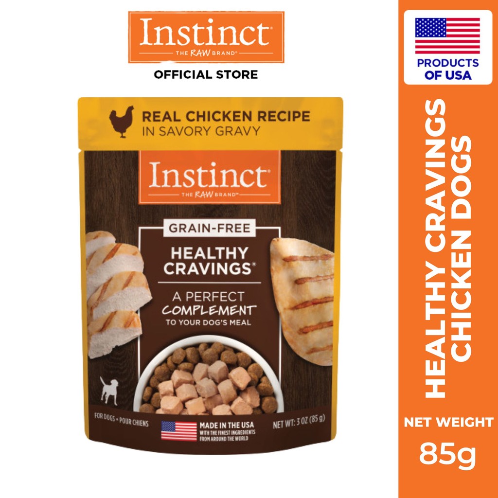 Instinct Healthy Cravings Real Chicken Recipe For Dog 85g (Pet food)