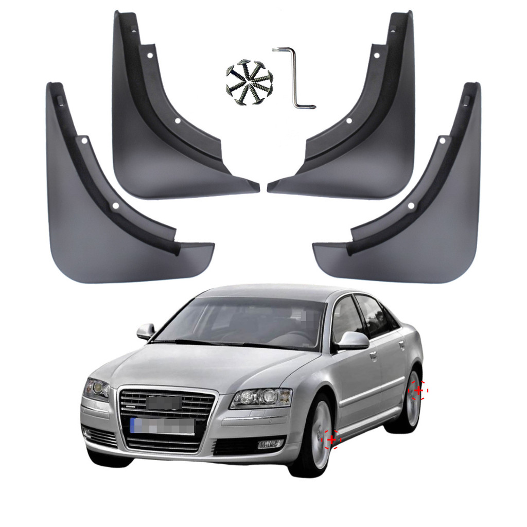 เหมาะสําหรับ 2003-2010 Audi A8 S8 D3 Audi A8 S8 D3 Cross-Border Mudguard One Piece Shipment