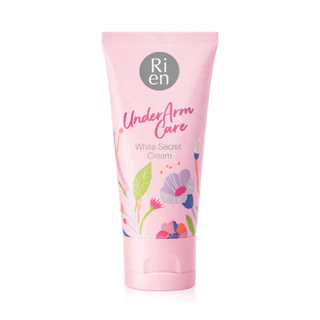 Ri en Underarm Care White Secret Cream 50g ริเอ็น ครีมปรนนิบัติบำรุงผิวบริเวณใต้วงแขนสูตรเข้มข้น.