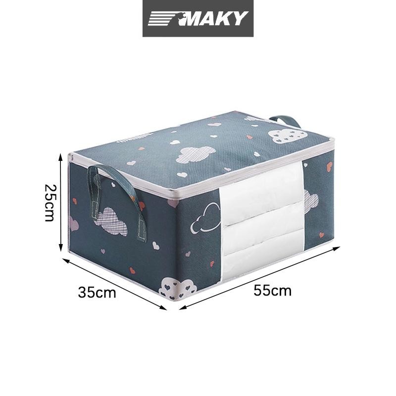 Llph ตู้เสื้อผ้าออแกไนเซอร์ความจุขนาดใหญ่ถุงเก็บผ้านวมกล่องเสื้อผ้าเครื่องนอนคอนเทนเนอร์ผ้าโพลีเอสเตอร์ถุงเก็บฝุ่น แอลพีพี - รูปที่ 7