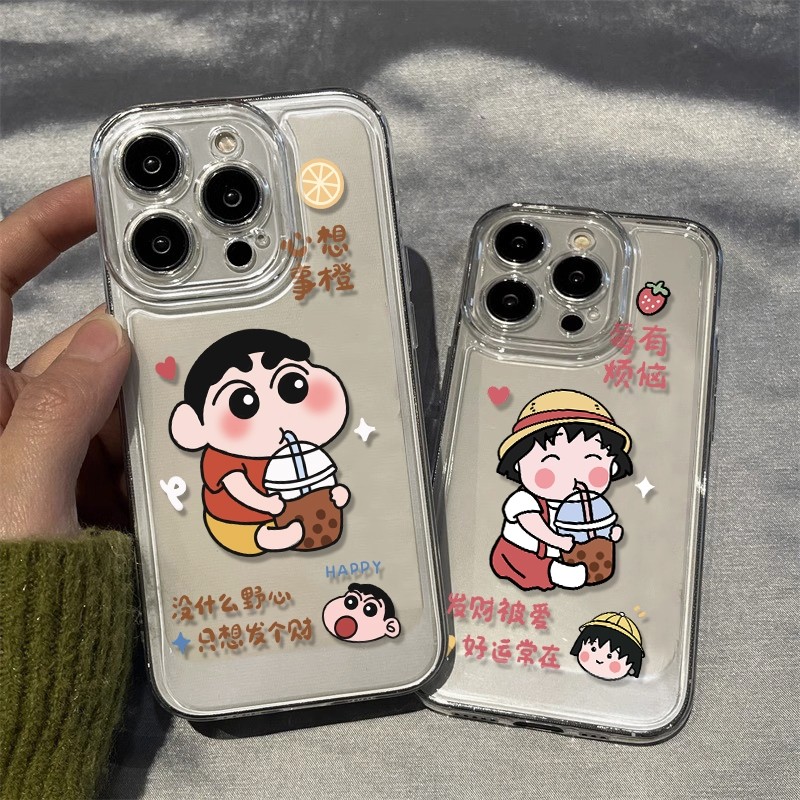 เหมาะสําหรับ Apple 16promax เคสโทรศัพท์ใหม่ iphone16 Xiaomi 14pro Wishes มา True 15pro15 คู่ 13 ความ