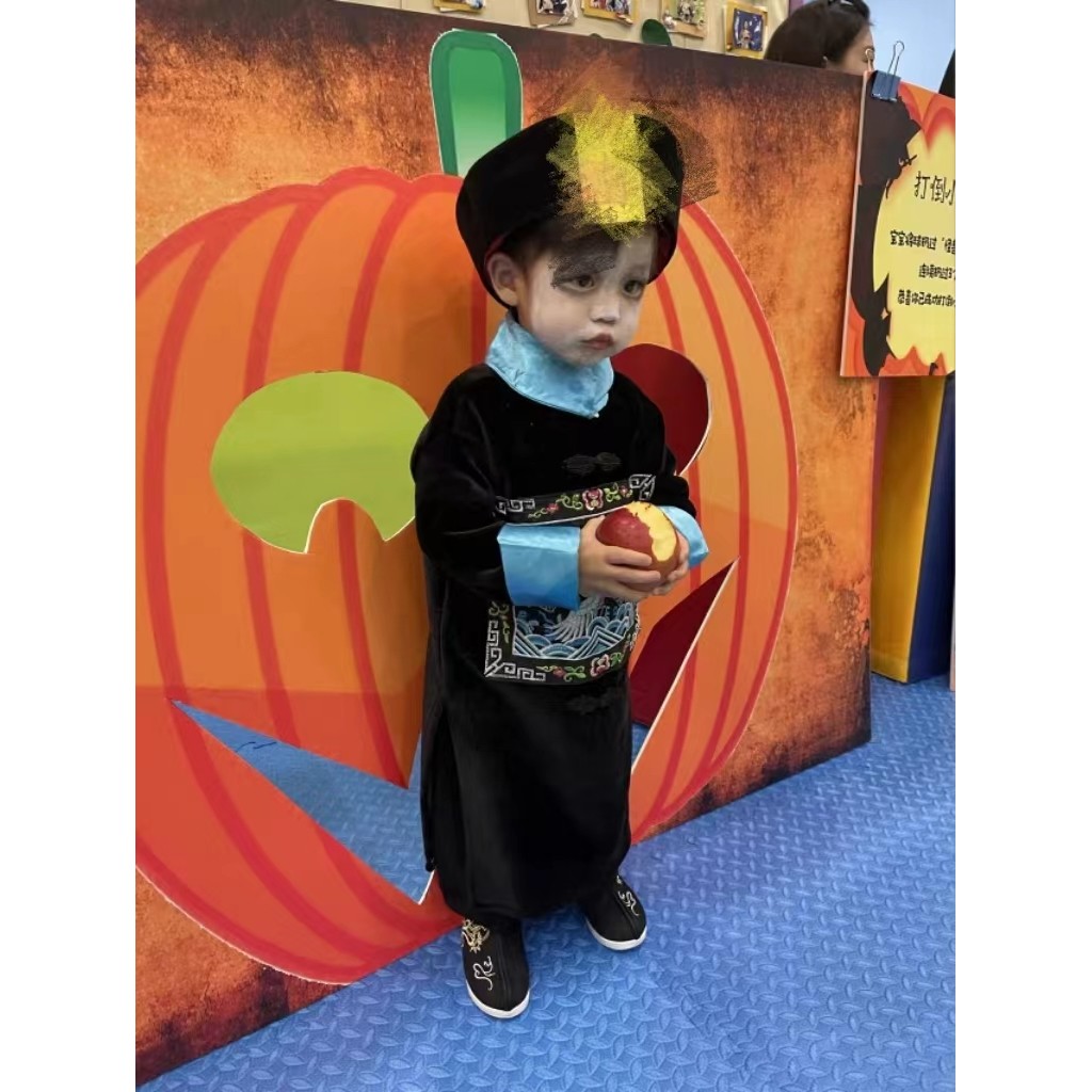 ชุดฮาโลวีนเด็ก ชุดคอสเพลย์ Zombie เด็กสำหรับฮัลโลวีน และบทบาทสมมติ แบบชาย